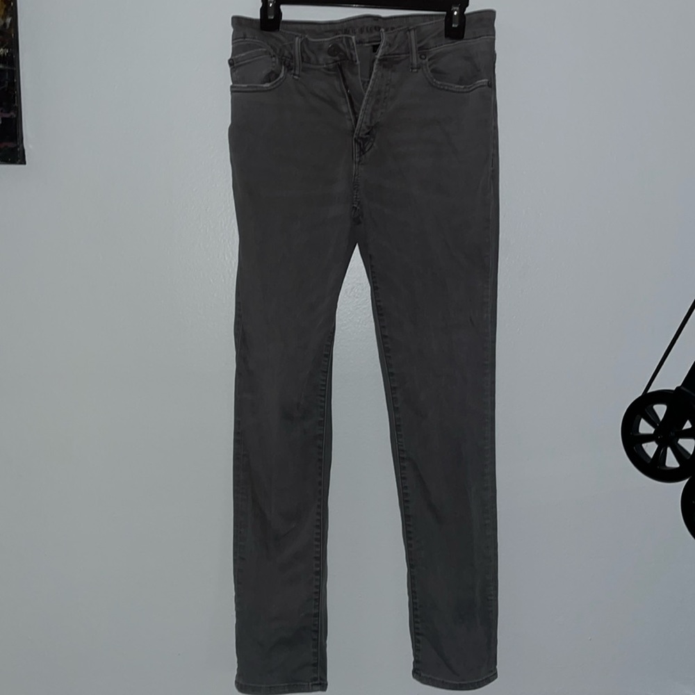 AE men’s slim grey jeans